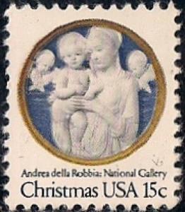 #1768 15 cent Christmas, Madonna mint OG NH VF