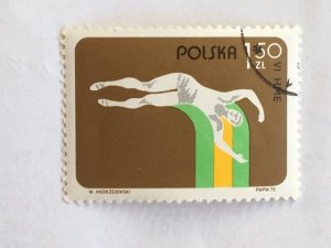 Poland–1975–Single “Sports” stamp–SC# 2084 - CTO