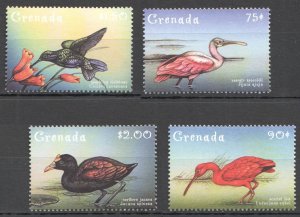 B0066 Grenada Fauna Birds Of Grenada 1Set Mnh