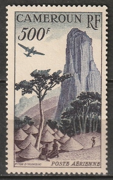 Cameroun 1950 Sc C30 Yt PA41 air post MNH** toned