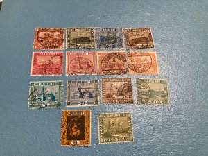 KAPPYSTAMPS SAAR #99-111, 113 1922 USED SET  G5