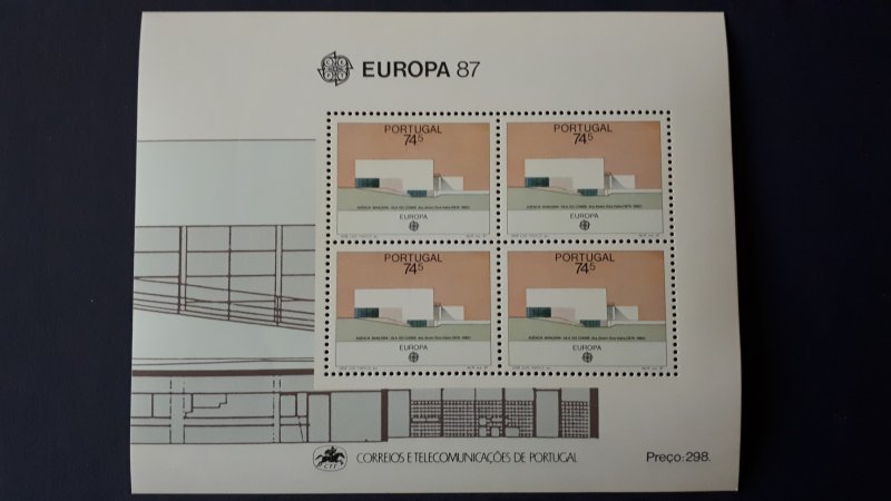 Europa CEPT - Portugal 1987. ** MNH Block