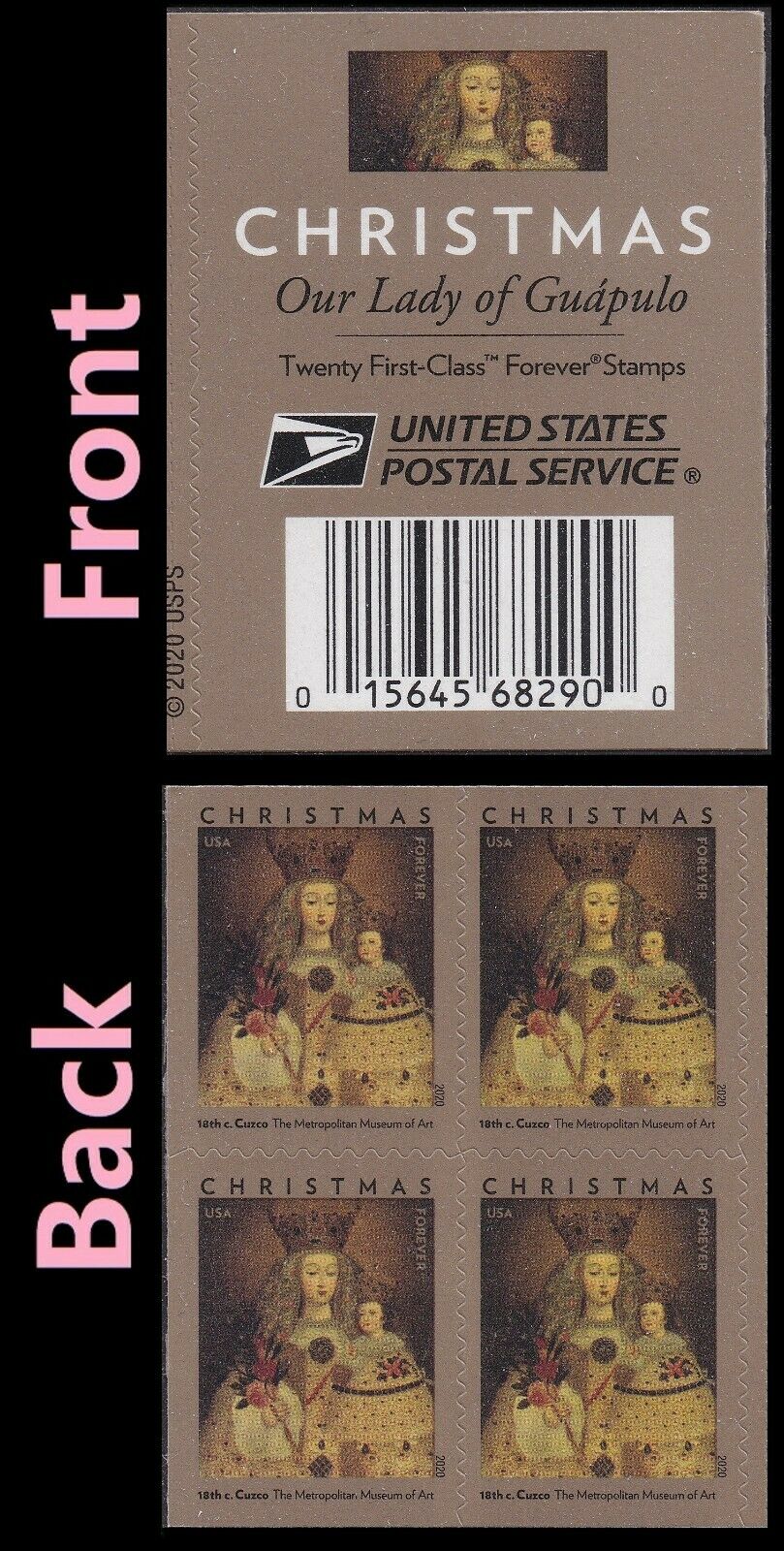 2020 US Our Lady of Guapulo - Global Forever Stamps