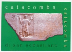 Postal stationery Vatican 2002 Catacomb of Sebastiano