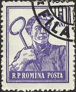 ROMANIA - 1025 - Used - SCV-0.25