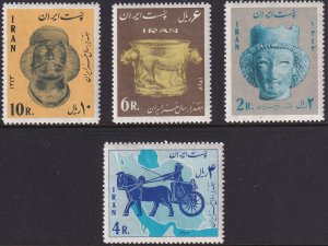 Sc# 1290 / 1293 Iran 7000 years of Persian Art expo 1964 full MLH set $39.00