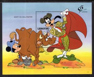 Lesotho 901 Disney's Souvenir Sheet MNH VF