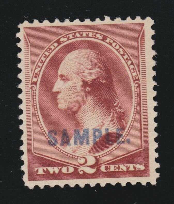 US 210SK 2c Washington Red Brown Specimen VF NG SCV $75 