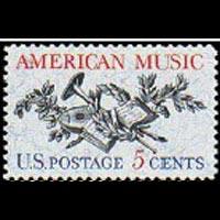 U.S.A. 1964 - Scott# 1252 American Music Set of 1 NH