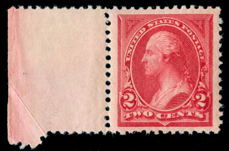 MOMEN: US STAMPS #249 MINT OG NH PSE CERT GRADED VF-80J