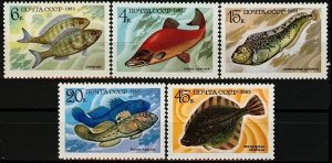 1983 USSR 5294-5298 Commercial fish 2,60 €