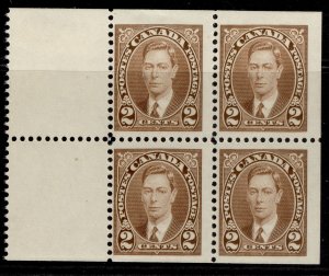 CANADA GVI SG358a, 2c brown, M MINT. Cat £60.