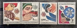 Czechoslovakia 2095-98 MNH 1977 Winter Sports