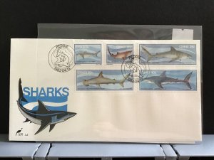 Ciskei 1983 Sharks with special Shark cancel  stamps  cover R27959 