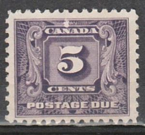 J9 Canada Mint NG Postage Due