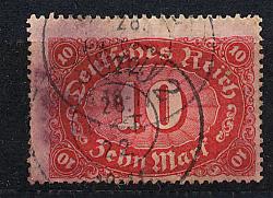 Germany Reich Scott # 195, used