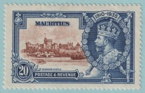 MAURITIUS SG 247g MH OG* NO FAULTS FINE! DOT TO THE LEFT OF CHAPEL VARIETY! SAW