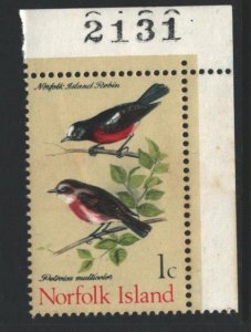 Norfolk Island Sc#126 MNH - slight tone in selvedge