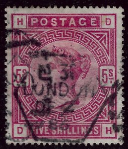 Great Britain SC#108 Used VF hr SCV$250.00...Worth a Close look!!