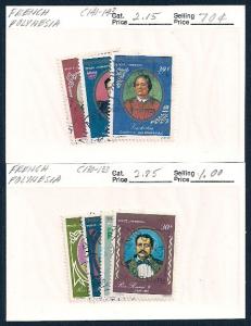 FRENCH POLYNESIA Used stamp group All Used