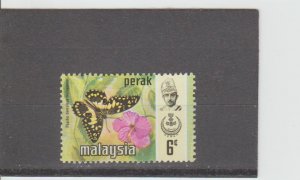 Perak  Scott#  149  MH  (1971 Lime Butterfly)
