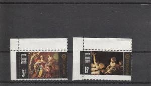 Malta  Scott#  495-6  MNH