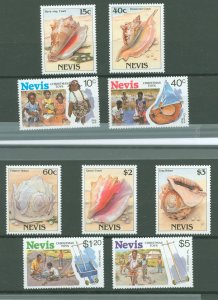 Nevis #556-64 Mint (NH) Single (Complete Set)