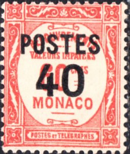 Monaco  #137  MNG  PNOB