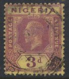 Nigeria  SG 5  Used Die I  1914 issue please see scans