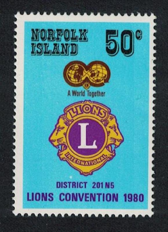 Norfolk Lions Club Convention 1v SG#234 SC#254