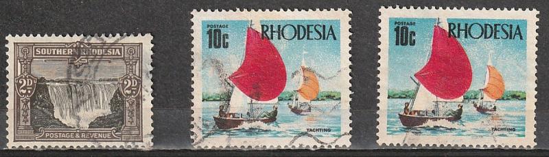 Southern Rhodesia Used lot