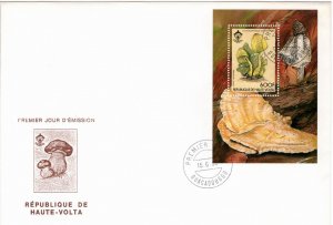 Upper Volta 1984 Sc 653 Souvenir sheet FDC