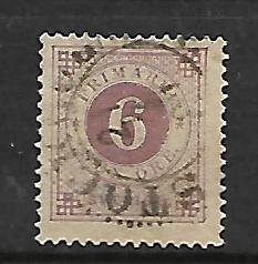 SWEDEN, 44, USED, NUMERAL OF VALUE