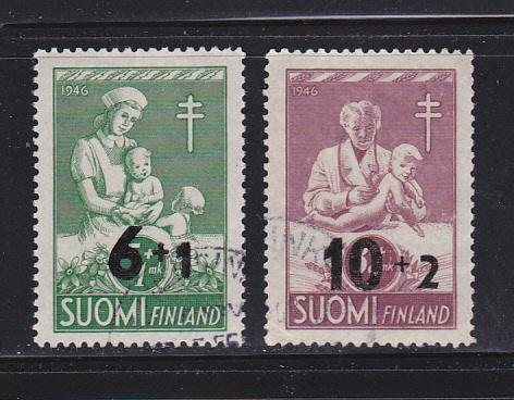 Finland B80-B81 Set U Health, Child Care, Doctor, Nurse (C)