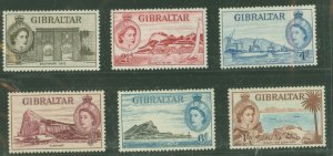 Gibraltar #135/141 Unused Single