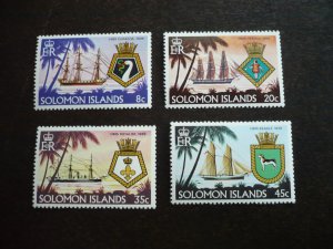 Stamps - Solomon Islands - Scott# 417-420 - Mint Never Hinged Set of 4 Stamps