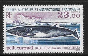 FSAT - Scott #208 Balaenoptera Acutorostrata VF MNH