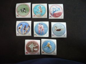 Stamps-Dominican Republic-Scott#525-529,C115-C117-Mint Never Hinged Set of 8