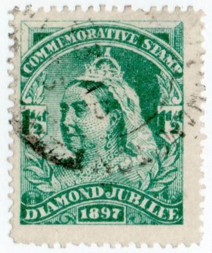 (I.B) QV Cinderella : Unofficial Diamond Jubilee Issue ½d (1897) 