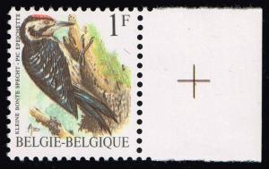 Belgium #1217 Pic epeichette Bird; MNH (0.30)