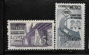 MEXICO, 868-869, MNH, CONSTRUCTION