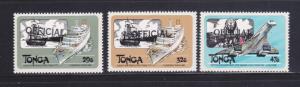 Tonga O68-O70 Set MNH Official Stamps