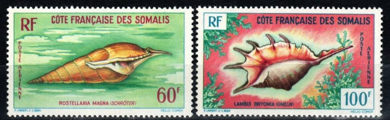 Somali Coast #C28-9 MNH CV $16.25 (X7312)