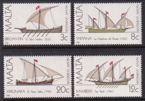 Malta 619-619C Ships MNH VF