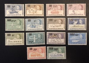 Tangstamps: British Antarctic Sc #25-38 MLH OG CV$133