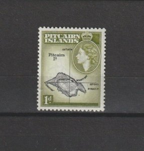 PITCAIRN ISLANDS 1957 SG 19b MNH Cat £60