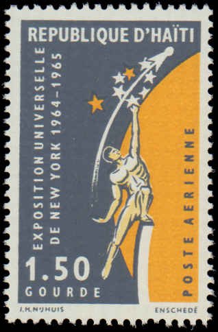 1965 Haiti #521-523, C233-C235, Complete Set(6), Never Hinged