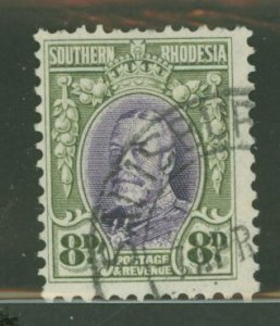 Southern Rhodesia #23a Unused Single