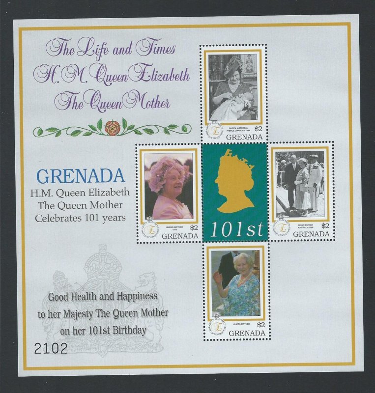 Grenada souvenir sheet  mnh sc 3212