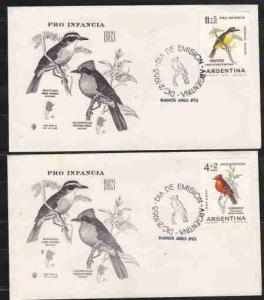 ARGENTINA BIRDS FDC AAD6687